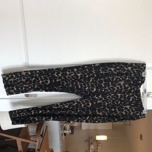 Cute leopard print slacks